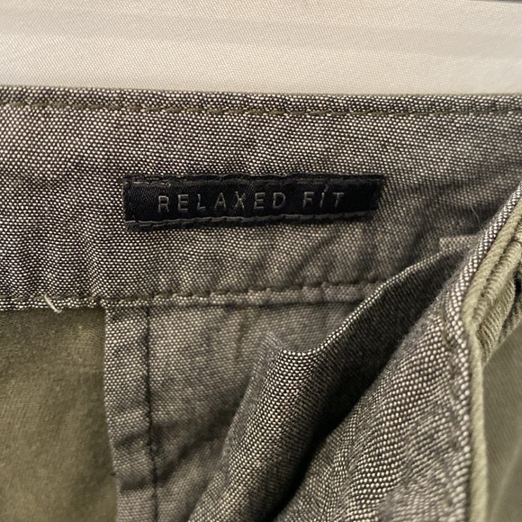 Mens Oneill 36 green Shorts Casual Surf Skater flat front relaxed fit - Picture 4 of 6